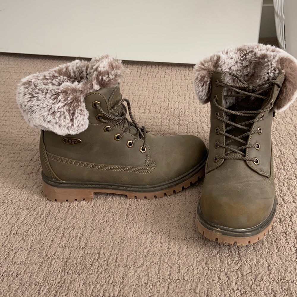 Girls My Lugs Boots Size 6.5